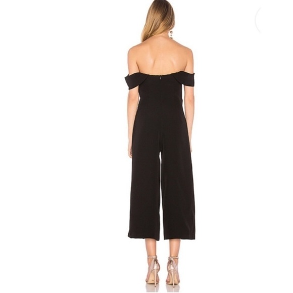 NWT KEEPSAKE THE LABEL x REVOLVE Black Shooting Star Wide Leg Jumpsuit, … - Picture 3 of 9